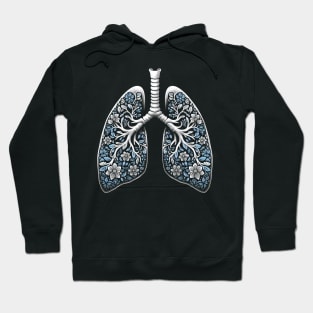 Lung Cancer Awareness Design Hoodie